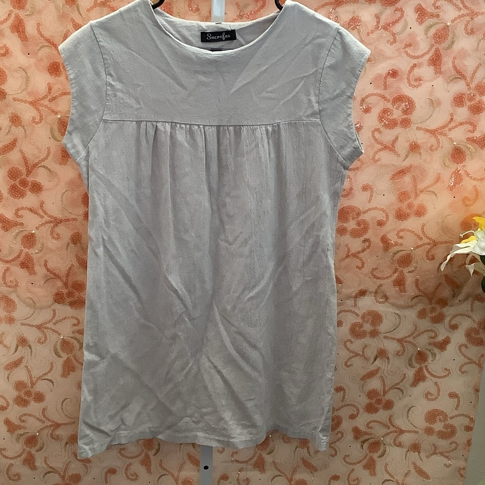 Silver Women's Light Gray tunic